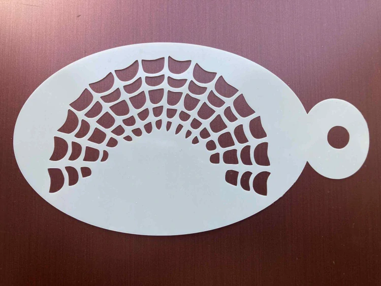 Šablona pavučina pro spidermana - opakovaně použitelná
