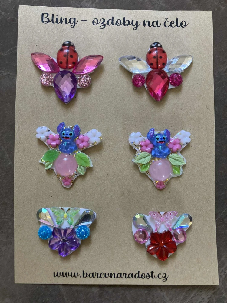Bling Stitch berušky a motýlci