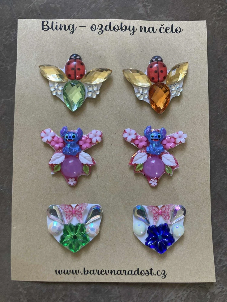 Bling Stitch berušky a motýlci