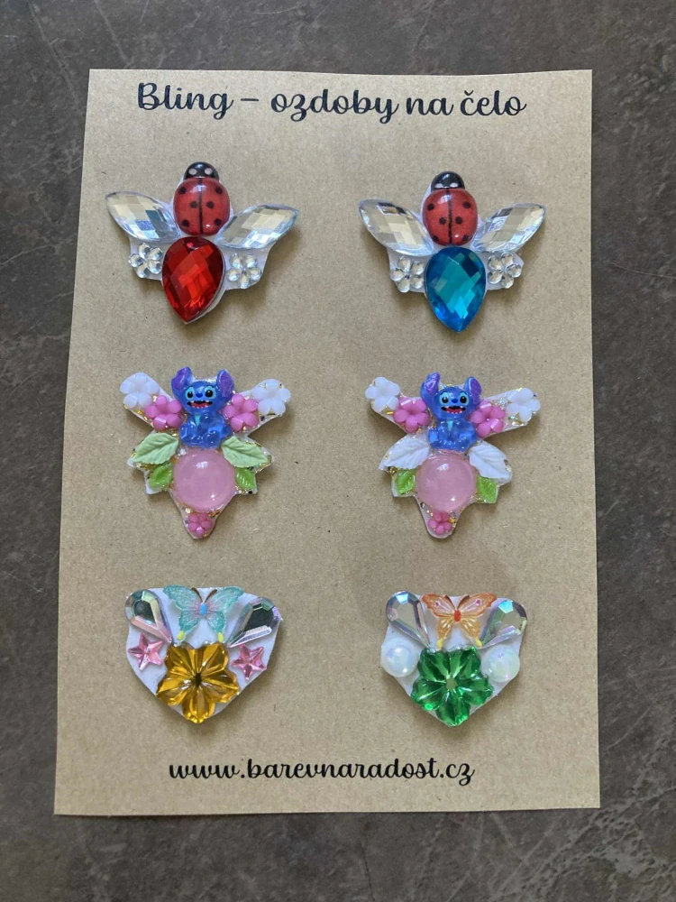 Bling Stitch berušky a motýlci