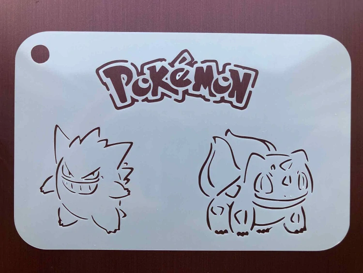Šablona pokémoni II. - opakovaně použitelná