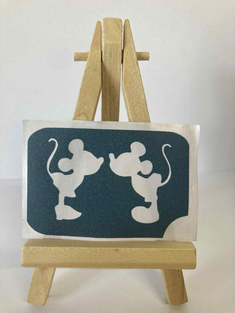 Šablona Mickey a Minnie