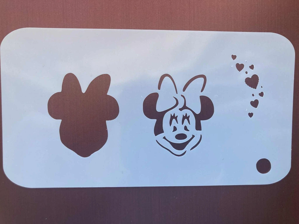 Šablona Minnie dvoufázový - opakovaně použitelná