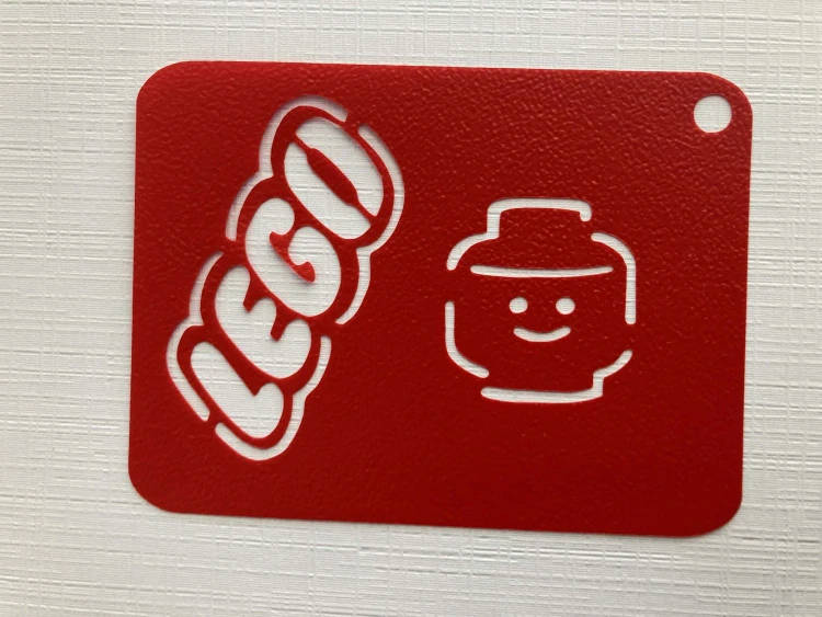 Šablona Lego - opakovaně použitelná