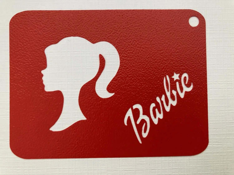 Šablona Barbie - opakovaně použitelná
