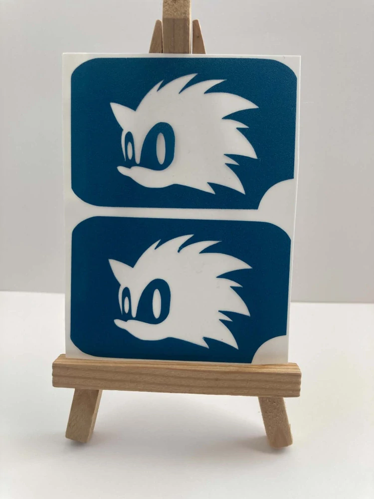 Ježek Sonic 1+1 zdarma šablonka třpytivé tetování