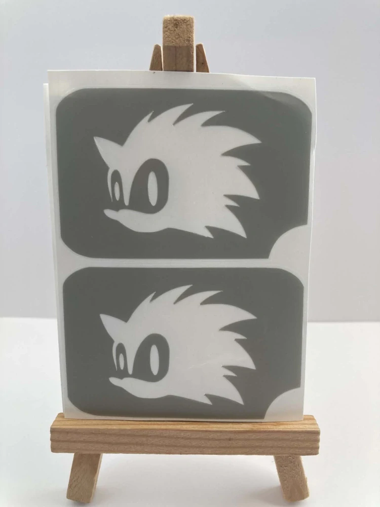Ježek Sonic 1+1 zdarma šablonka třpytivé tetování