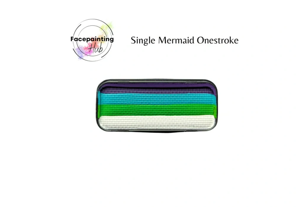 One stroke - Mermaid Facepaint Hub