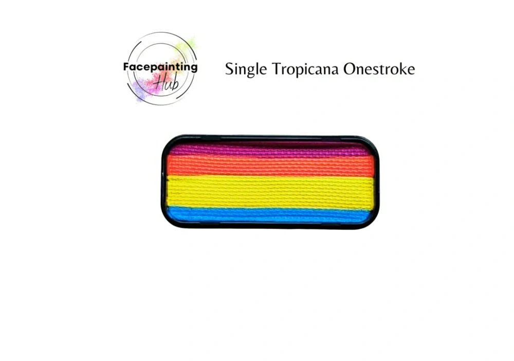 One stroke - Tropicana Facepaint Hub