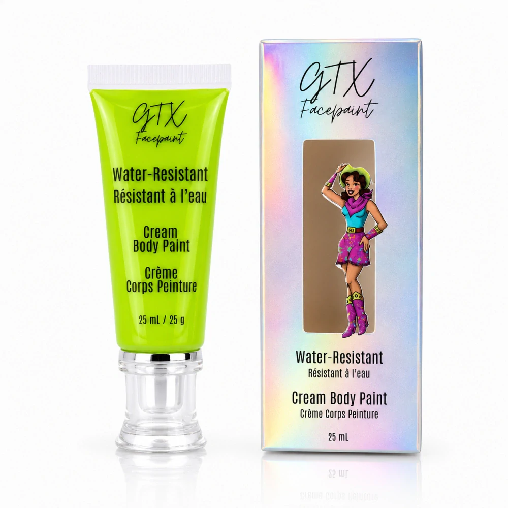 GTX Water-Resistant Cream - NEON světle zelená