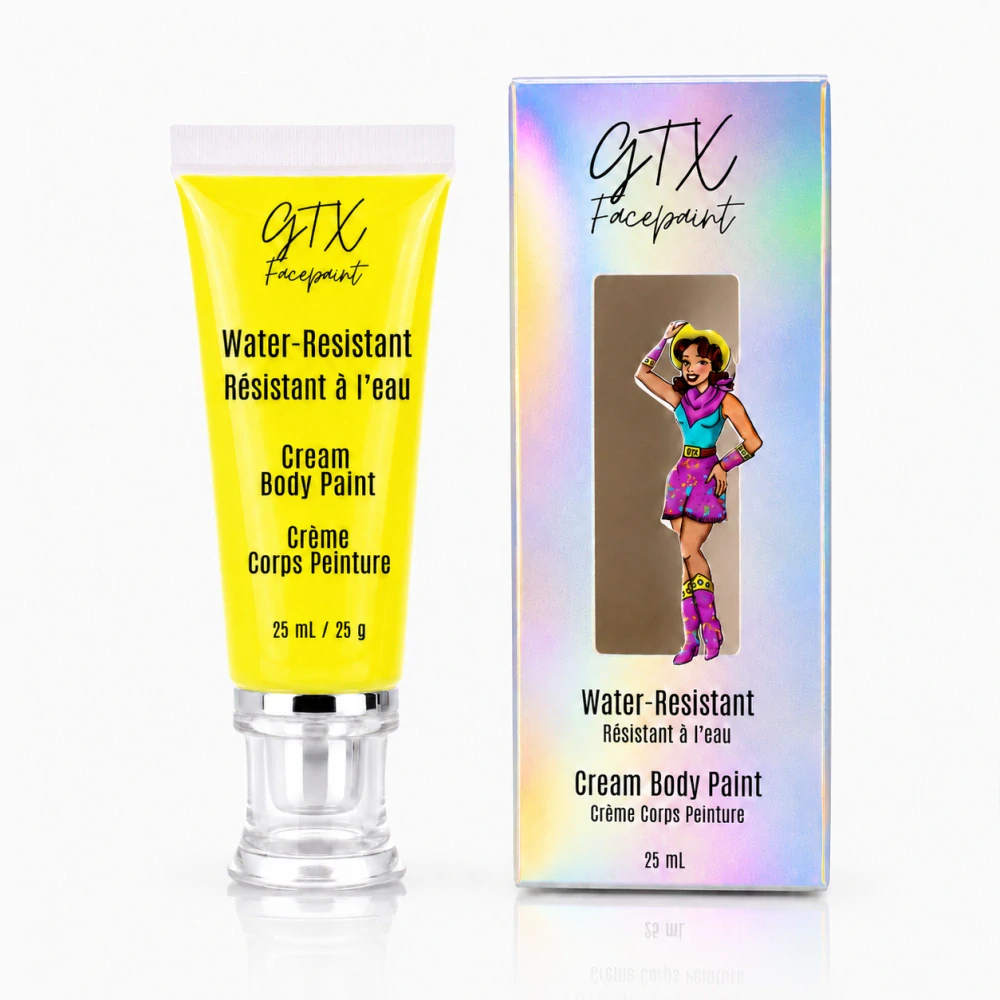 GTX Water-Resistant Cream - NEON žlutá