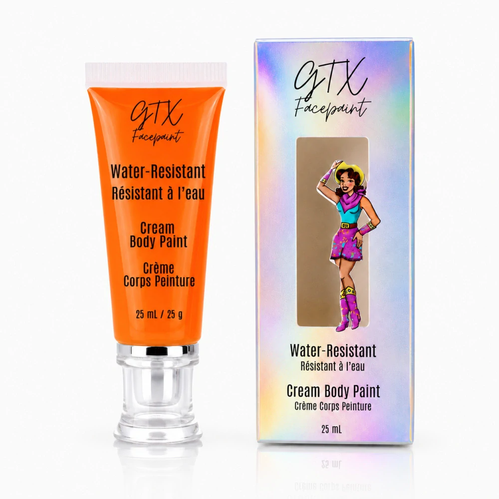 GTX Water-Resistant Cream - NEON oranžová