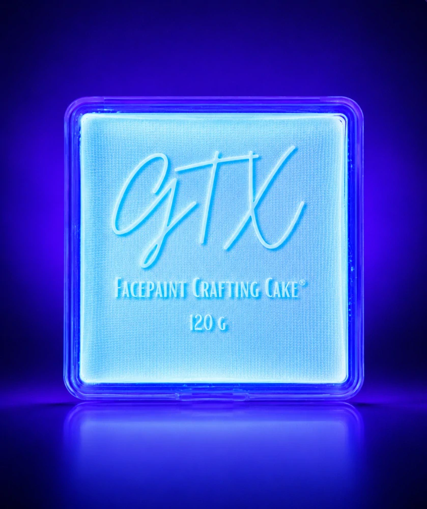 GTX barva na obličej bílá neonová