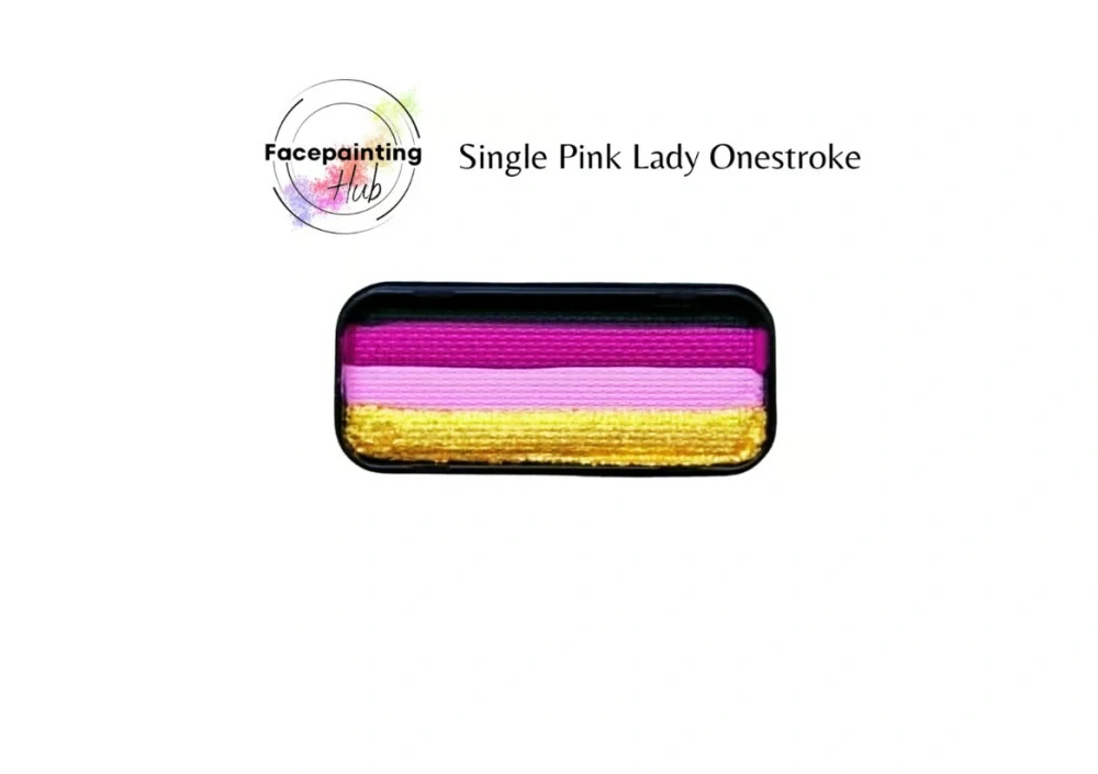 One stroke - Pink Lady Facepaint Hub
