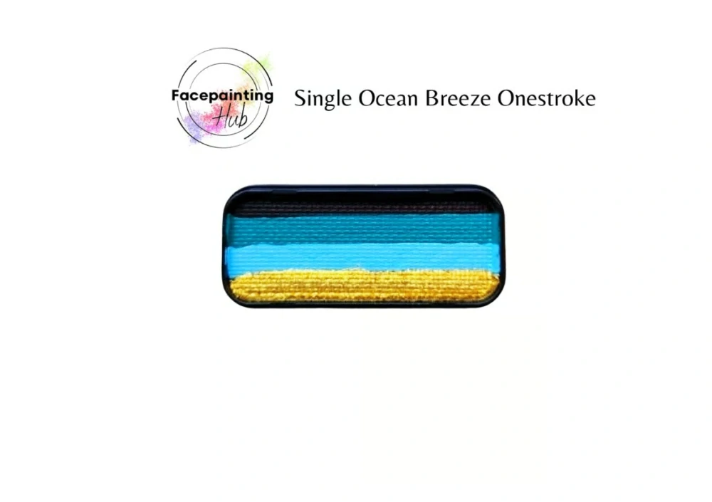 One stroke - Ocean Breeze Facepaint Hub