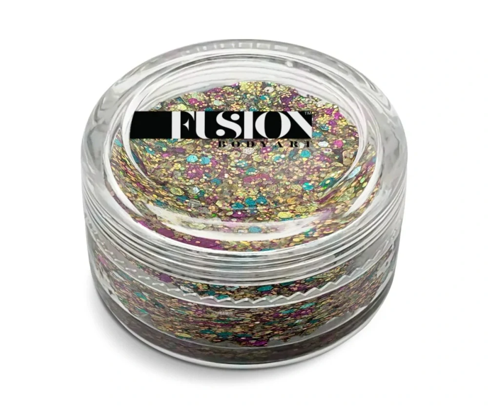 Fusion třpytky v krému UV Mardi Gras