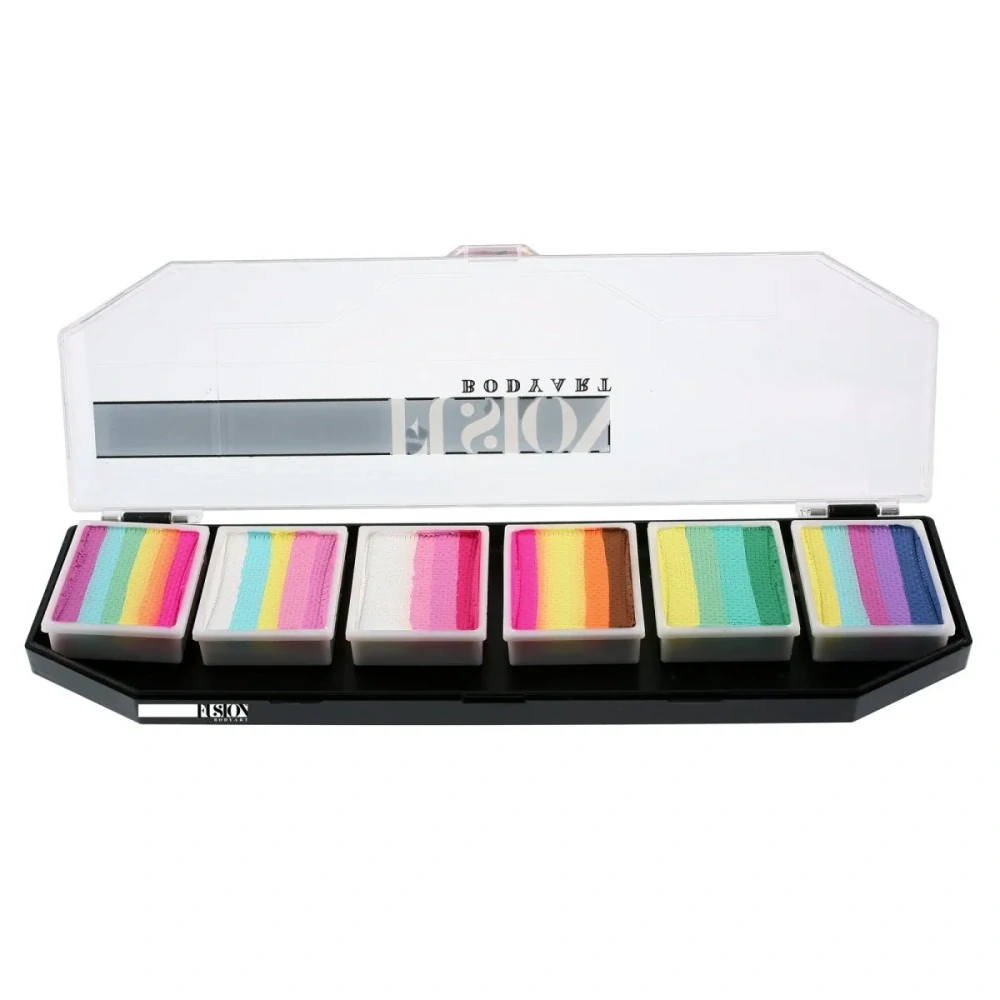 Paletka Fusion - Lodie Up Cute Pastel Rainbow Palette
