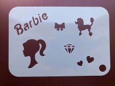 Šablona Barbie kolekce - opakovaně použitelná