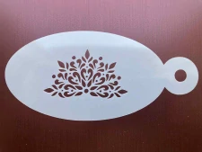Šablona mandala III.- opakovaně použitelná