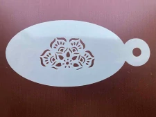 Šablona mandala II.- opakovaně použitelná