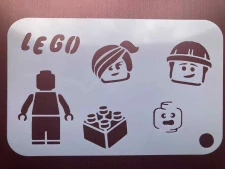 Šablona Lego kolekce  - opakovaně použitelná