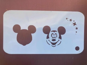 Šablona Mickey mouse dvoufázový - opakovaně použitelná
