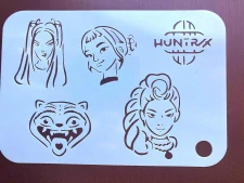 Šablona Huntrix - opakovaně použitelná