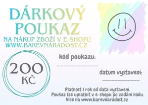 Dárkový poukaz 200 Kč