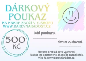 Dárkový poukaz 500 Kč