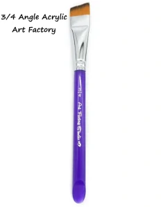 Art Factory 3/4 plochý zkosený - akrylová rukojeť