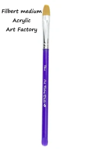Art Factory Filbert střední - akrylová rukojeť