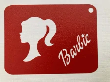 Šablona Barbie - opakovaně použitelná