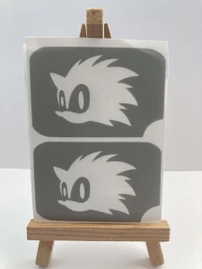 Ježek Sonic 1+1 zdarma šablonka třpytivé tetování