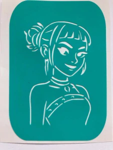 Lepící šablonka na airbrush Zoe