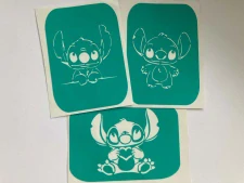 Lepící šablonka na airbrush Stitch kolekce