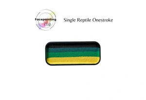 One stroke - Reptile Facepaint Hub