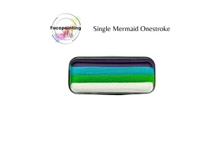 One stroke - Mermaid Facepaint Hub