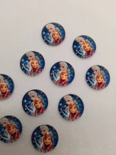 Princess Elsa a Anna vločky