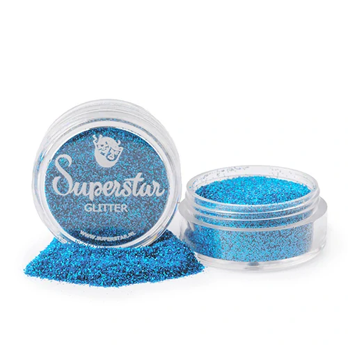Třpytky jemné - Laser Turquoise 6g