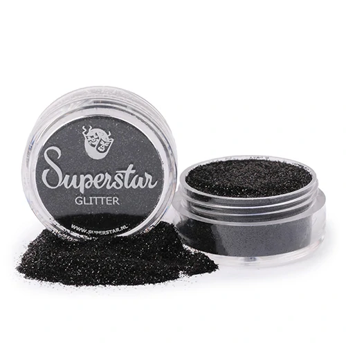 Třpytky jemné - Black 10g