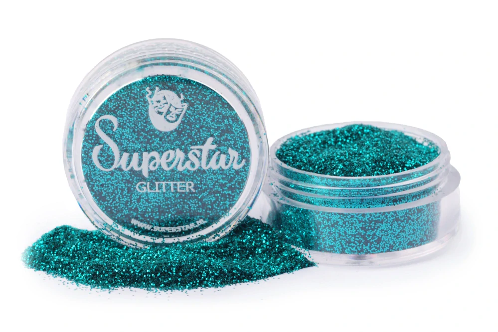 Třpytky jemné - Green Aquamarine 6g