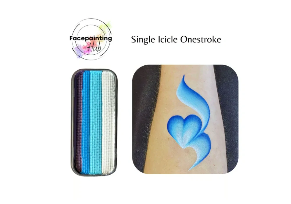 One stroke - Icicle Facepaint Hub