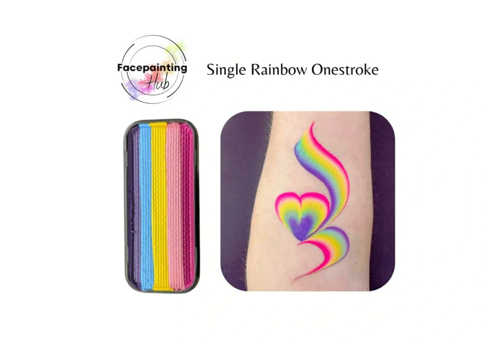 One stroke - Rainbow Facepaint Hub