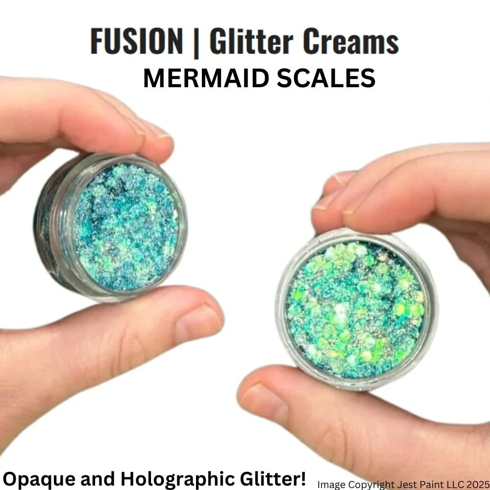Fusion třpytky v krému Mermaid Scales