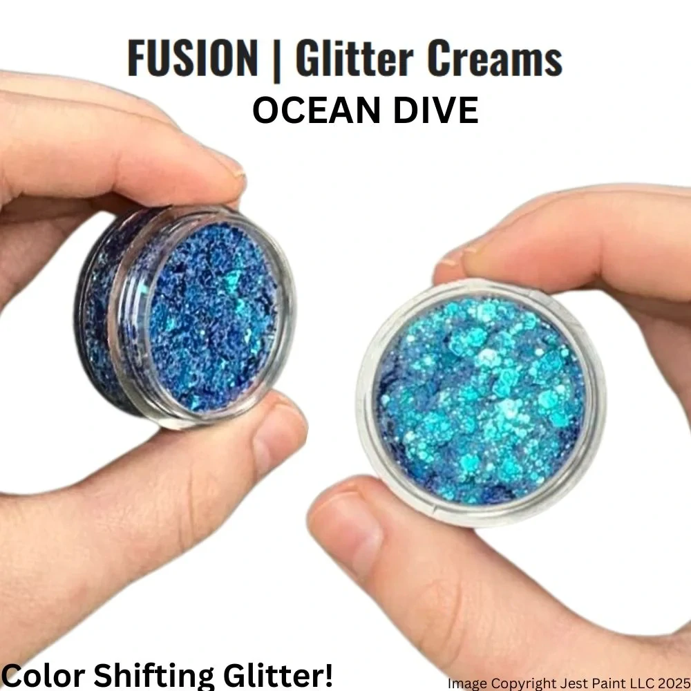 Fusion třpytky v krému Ocean Dive