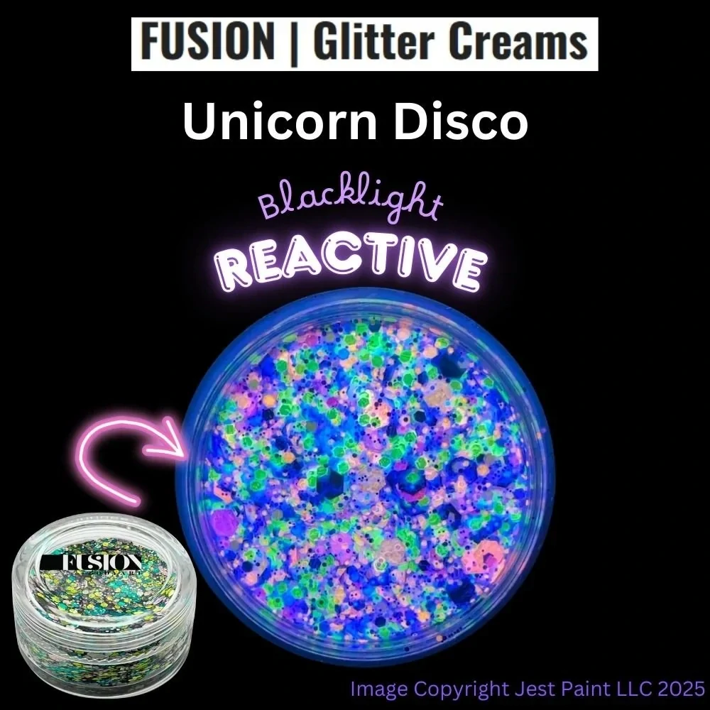 Fusion třpytky v krému UV Unicorn Disco