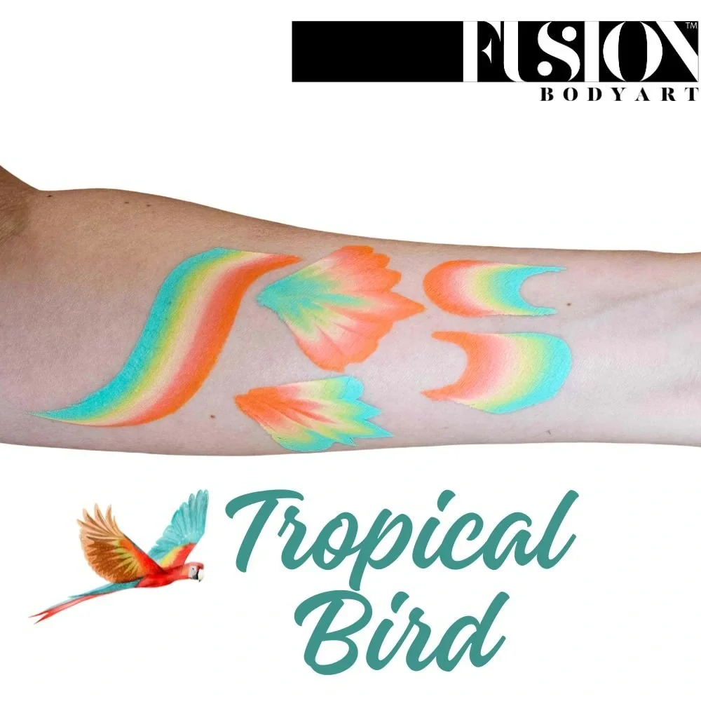 One stroke - Tropical Bird