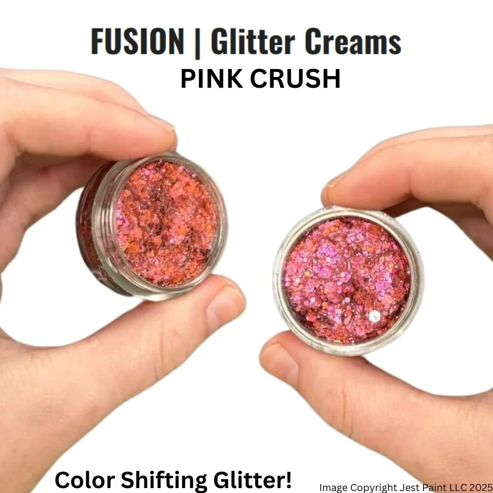 Fusion třpytky v krému Pink Crush