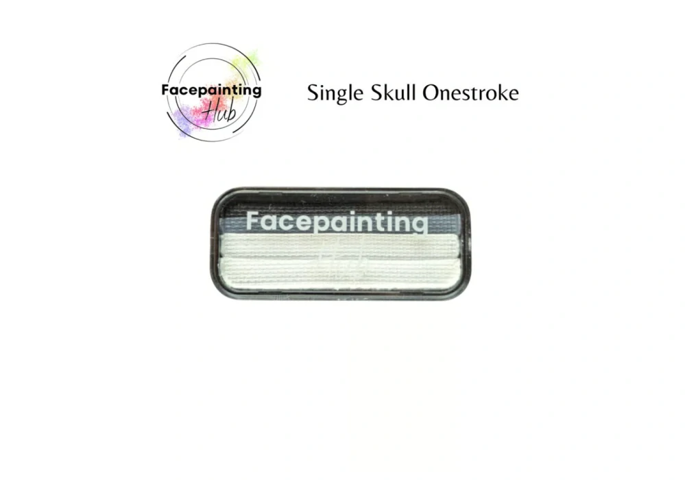 One stroke - Skull Facepaint Hub