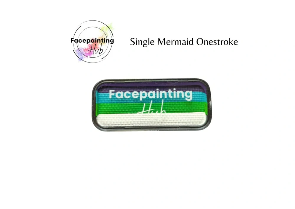 One stroke - Mermaid Facepaint Hub